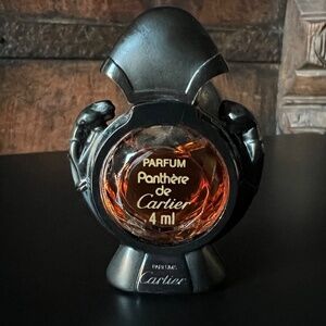 NEW PANTHERE by CARTIER Mini PARFUM, 4ml/.135 fl oz~EXCELLENT VINTAGE CONDITION